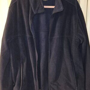 MEN'S Large Zip-Up Fleece Jacket